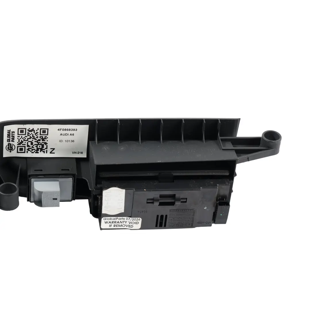 4F C6 Door Card Handle Armrest Rear Left N/S Black to Audi A6 with Part number 4F0868393 Audi A6 4F C6 Door Card Handle Armrest Rear Left N/S Black - SKU 4F0868393 - Part number 4F0868393
