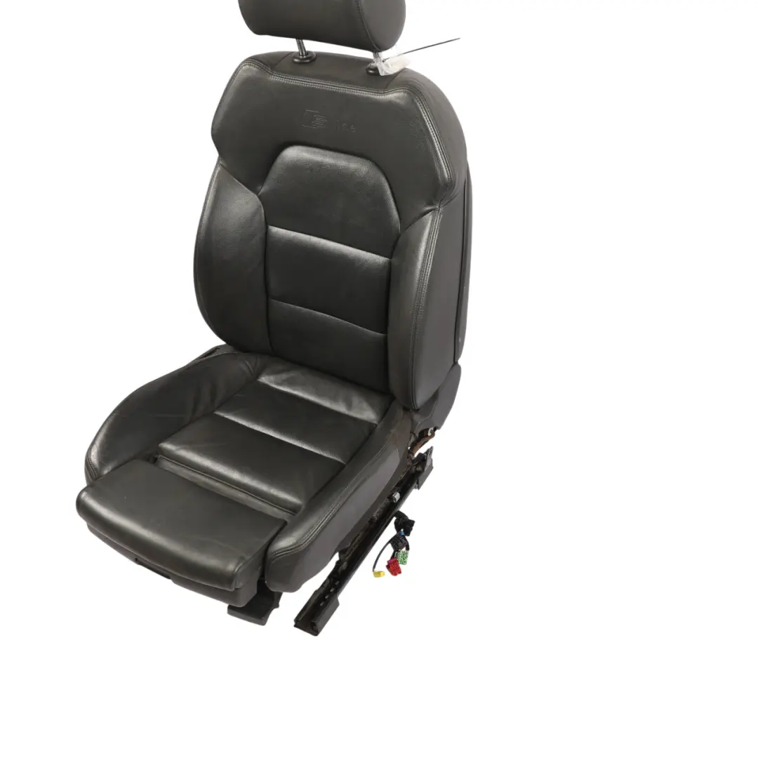 Audi A6 C6 S Line Sport Seat Heated Front Right O/S Black Leather Milano - SKU 4F0881806BD-2 - Part number 4F0881806BD