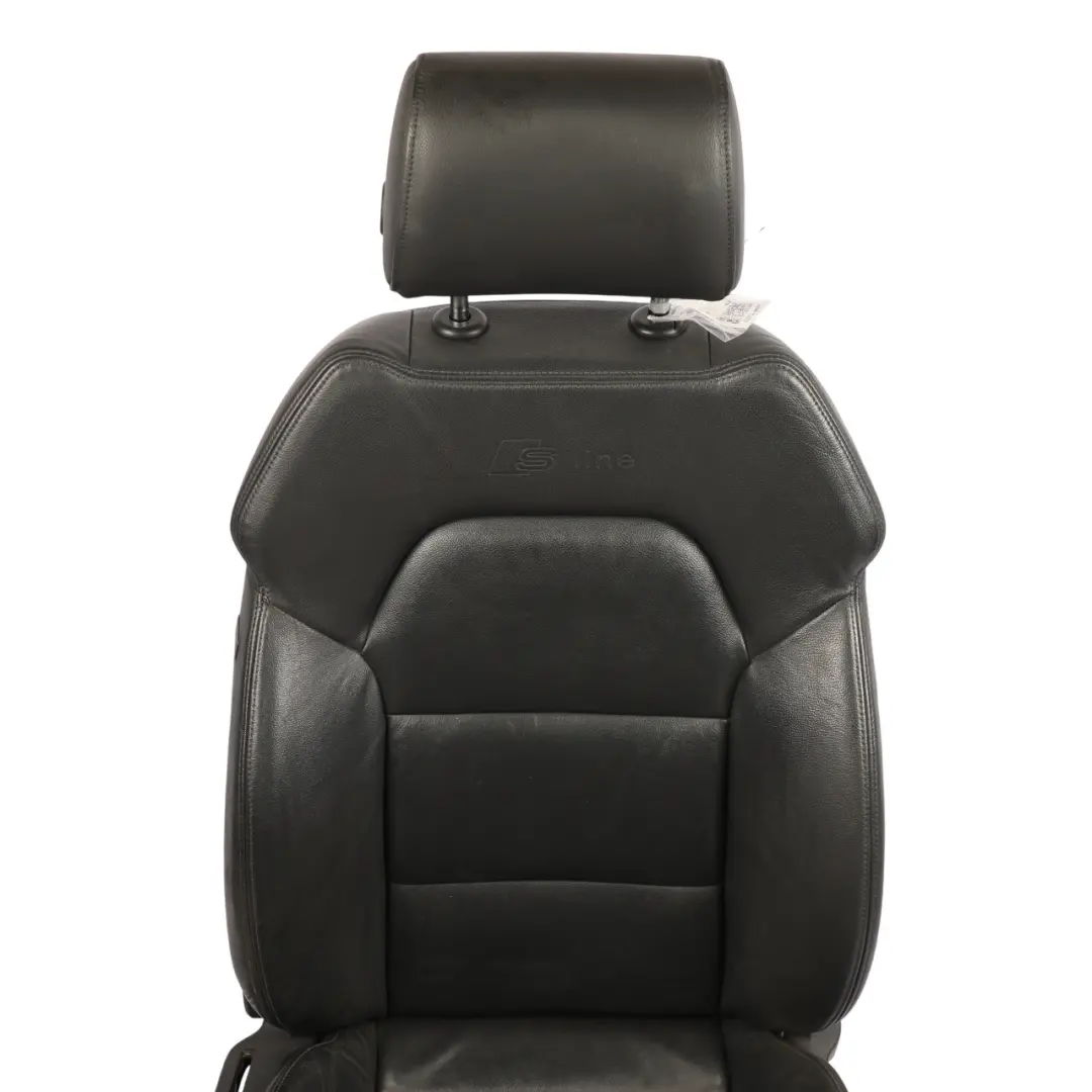 Heated Front Right O/S Black Leather Milano to Audi A6 C6 S Line Sport Seat with Part number 4F0881806BD Audi A6 C6 S Line Sport Seat Heated Front Right O/S Black Leather Milano - SKU 4F0881806BD-2 - Part number 4F0881806BD
