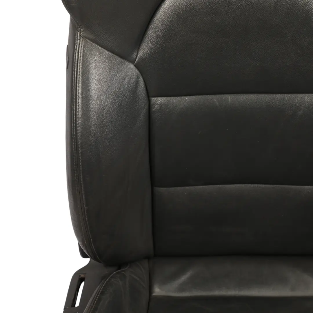 Heated Front Right O/S Black Leather Milano to Audi A6 C6 S Line Sport Seat with Part number 4F0881806BD Audi A6 C6 S Line Sport Seat Heated Front Right O/S Black Leather Milano - SKU 4F0881806BD-2 - Part number 4F0881806BD