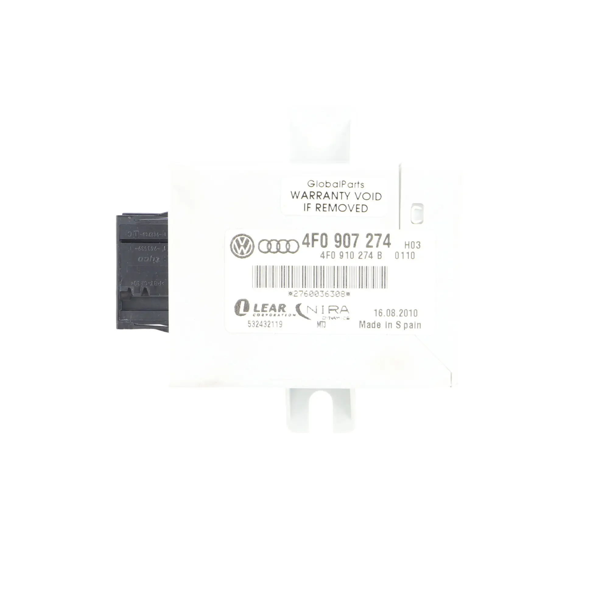 Audi A6 S6 4F Q7 4L Modulo Controllo Pressione Gomme 3.0 TDI CJGA 4F0907274