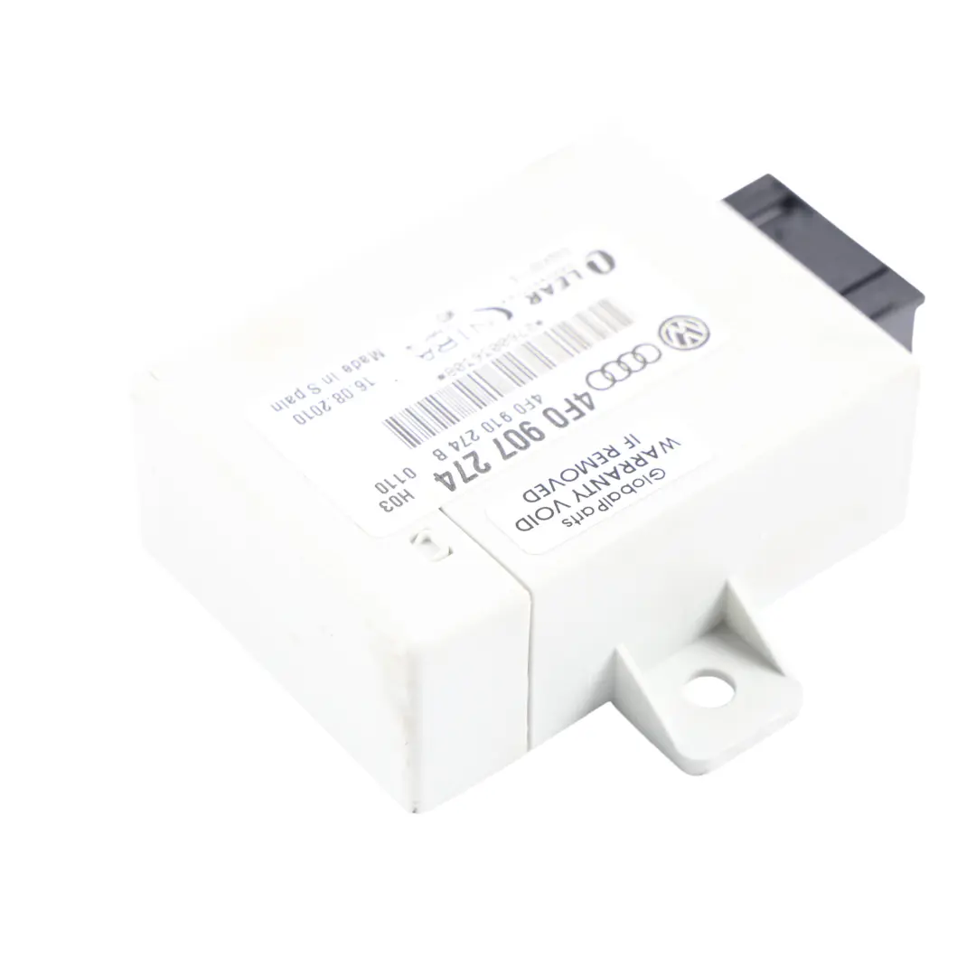 4F Q7 4L Module Contrôle Pression Pneus ECU 3.0 TDI CJGA pour Audi A6 S6 à propos du numéro de pièce 4F0907274 Audi A6 S6 4F Q7 4L Module Contrôle Pression Pneus ECU 3.0 TDI CJGA - SKU 4F0907274 - Numéro de pièce 4F0907274