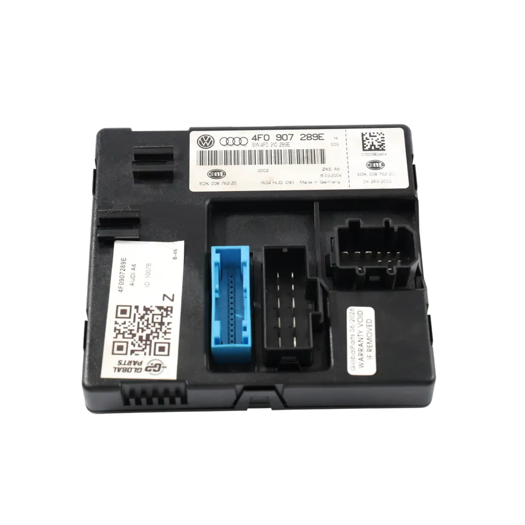 Audi A6 C6 Comfort Convenience System Control Module Unit ECU - SKU 4F0907289E - Part number 4F0907289E