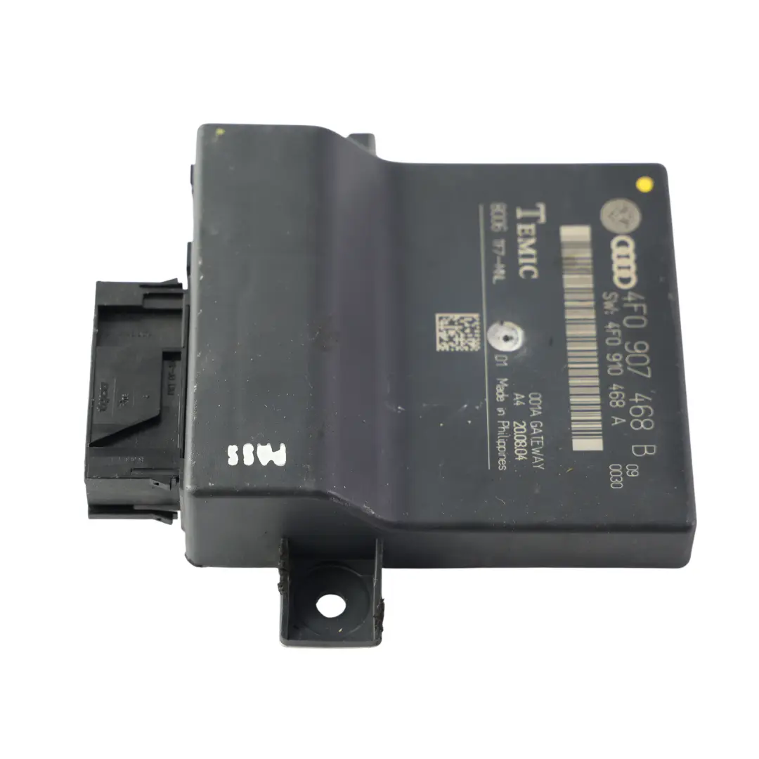 4F Gateway Control Unit Module ECU to Audi A6 C6 with Part number 4F0907468B Audi A6 C6 4F Gateway Control Unit Module ECU - SKU 4F0907468B - Part number 4F0907468B