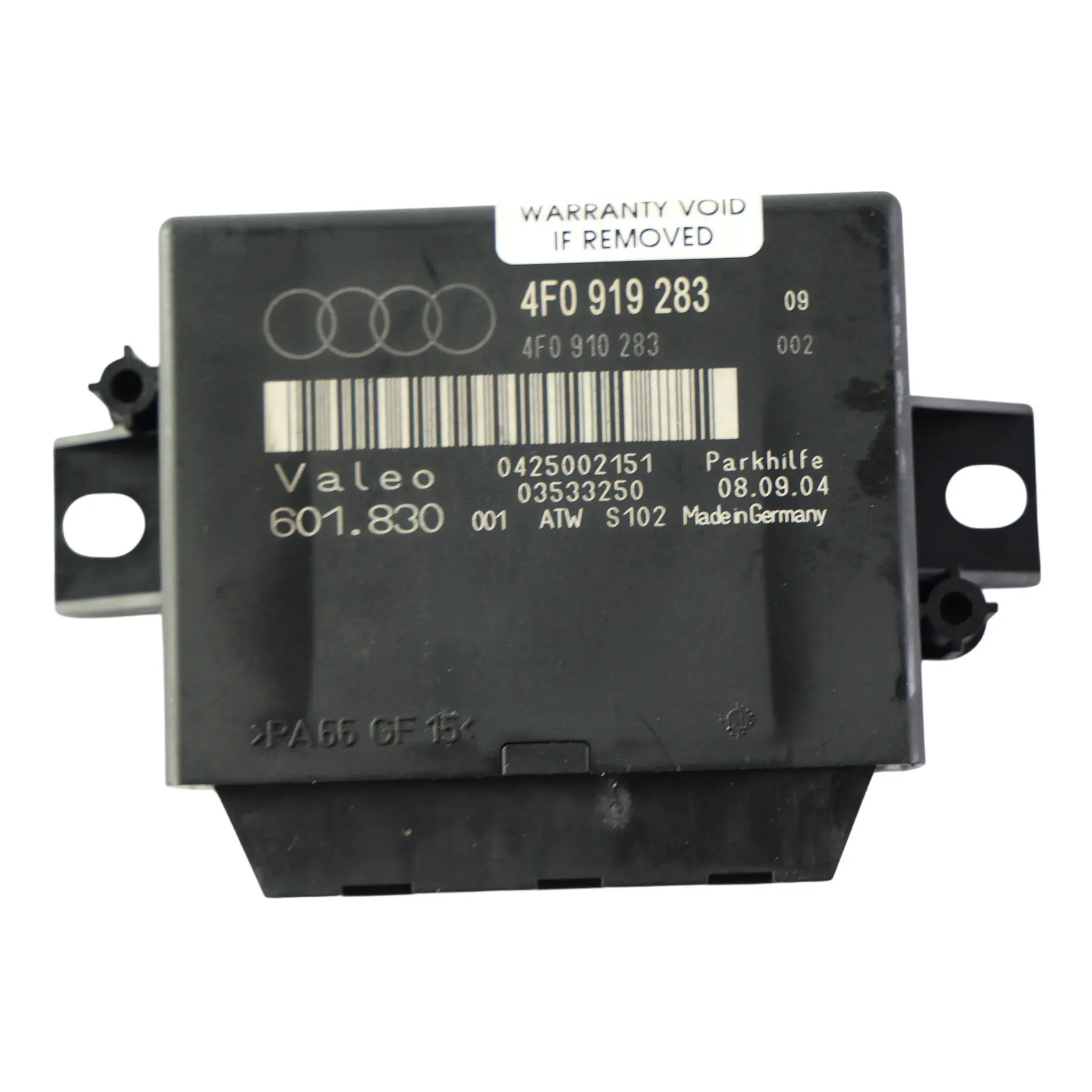 Audi A6 C6 Q7 4L PDC Parking Aid Sensor Control Unit Module 4F0919283