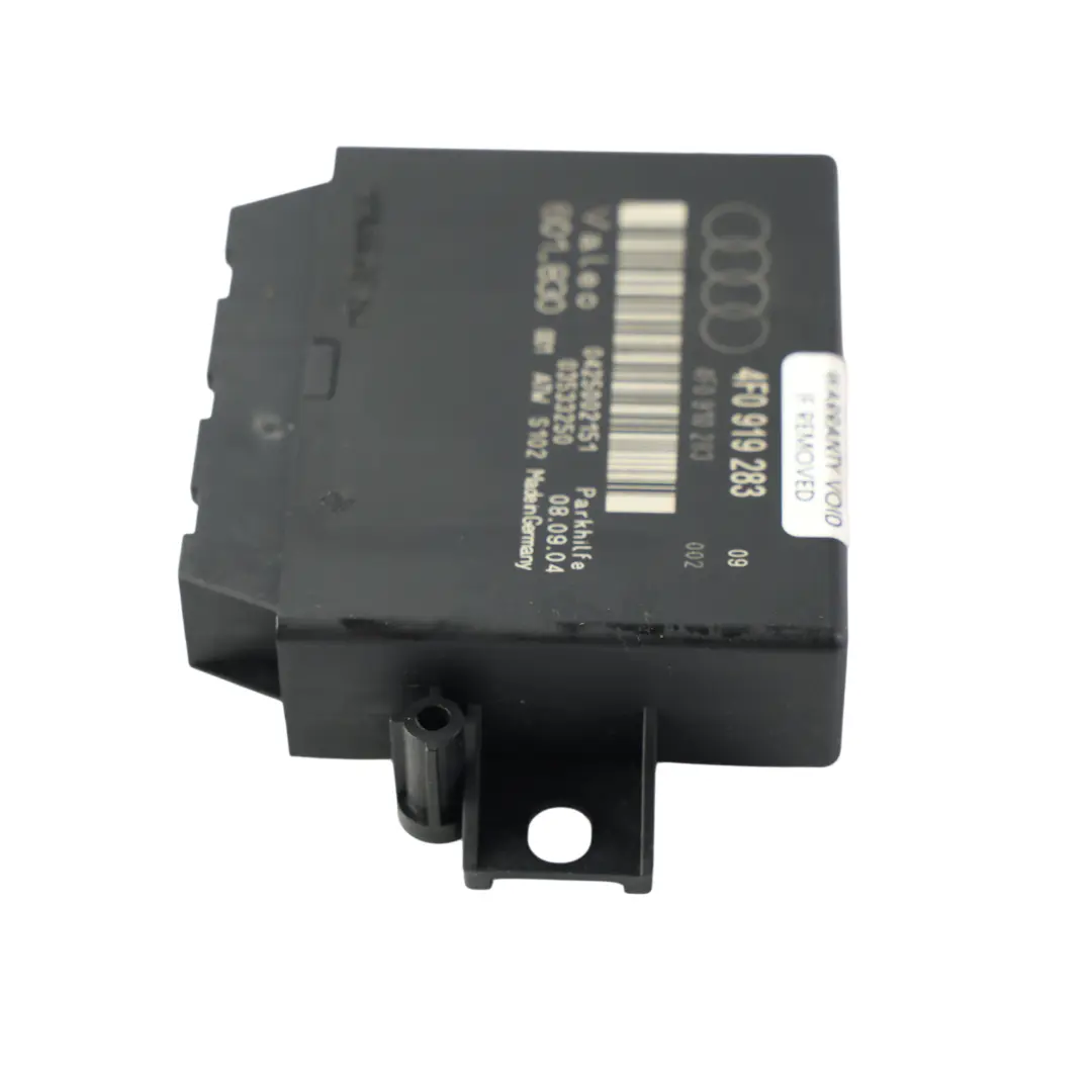 Unidad Control Módulo Sensor Ayuda Aparcamiento PDC para Audi A6 C6 Q7 4L con número de pieza 4F0919283 Audi A6 C6 Q7 4L Unidad Control Módulo Sensor Ayuda Aparcamiento PDC - SKU 4F0919283 - Número de pieza 4F0919283