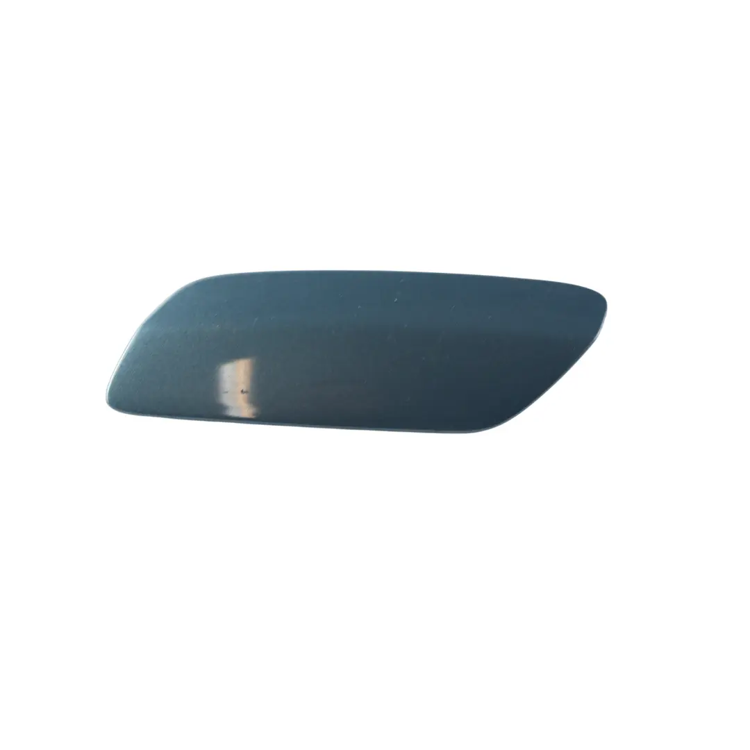 Audi A6 C6 Headlight Washer Cover Cap Front Left N/S Polar Blue Metallic - X5Y - SKU 4F0955275C-PBM - Part number 4F0955275C