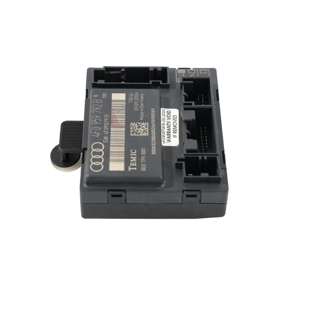 Audi A6 C6 Steuergerät Tür Vorne Beifahrerseite - SKU 4F0959792B - Teilenummer 4F0959792B