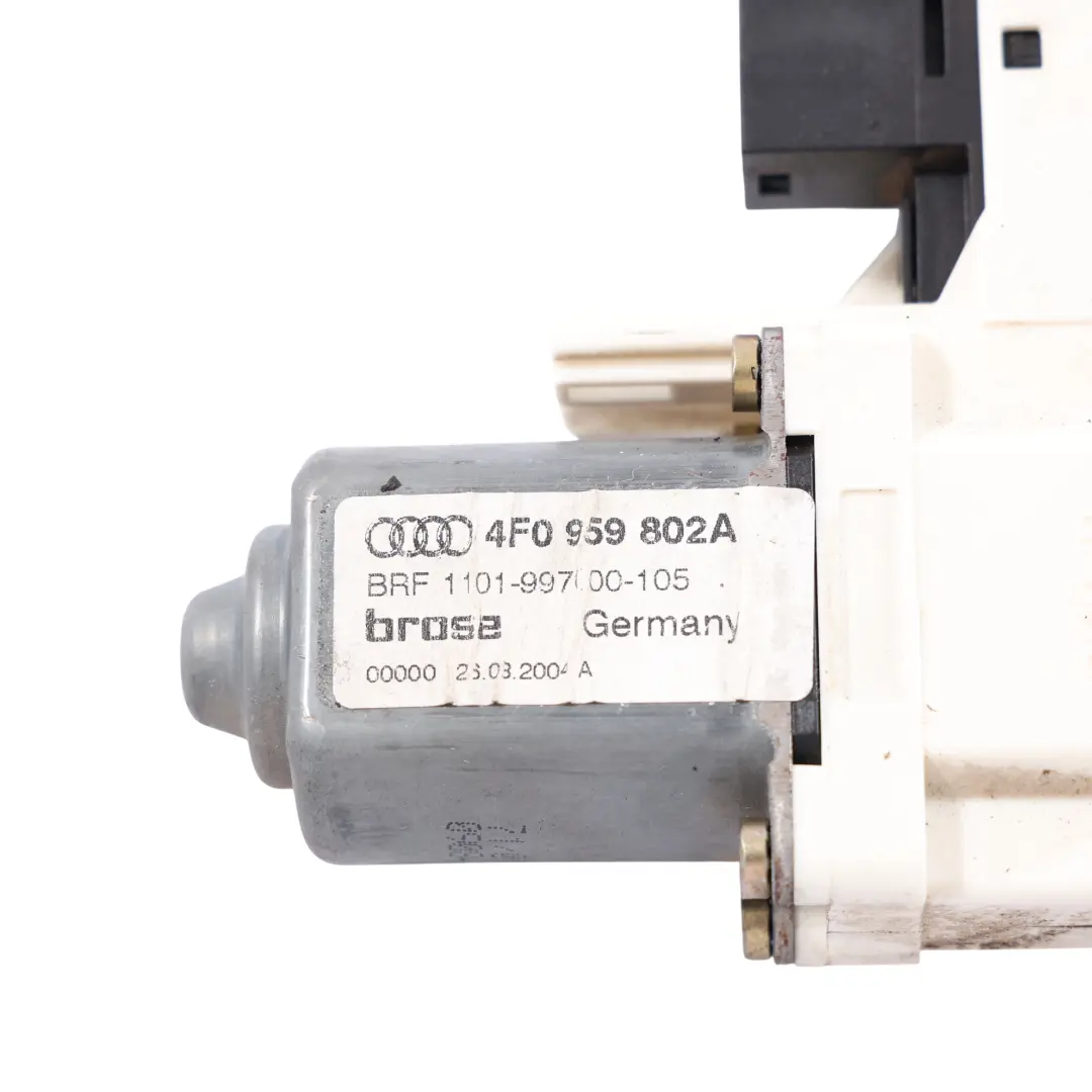 4F C6 Elektrischer Fensterhebermotor Hinten Rechts für Audi A6 mit Teilenummer 4F0959802A Audi A6 4F C6 Elektrischer Fensterhebermotor Hinten Rechts - SKU 4F0959802A - Teilenummer 4F0959802A