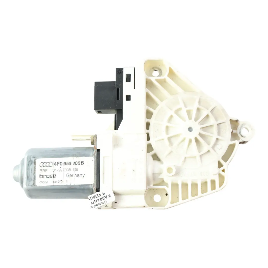 Audi A6 4F C6 Motore Alzacristallo Elettrico Anteriore Destro - SKU 4F0959802B - Numero di parte 4F0959802B