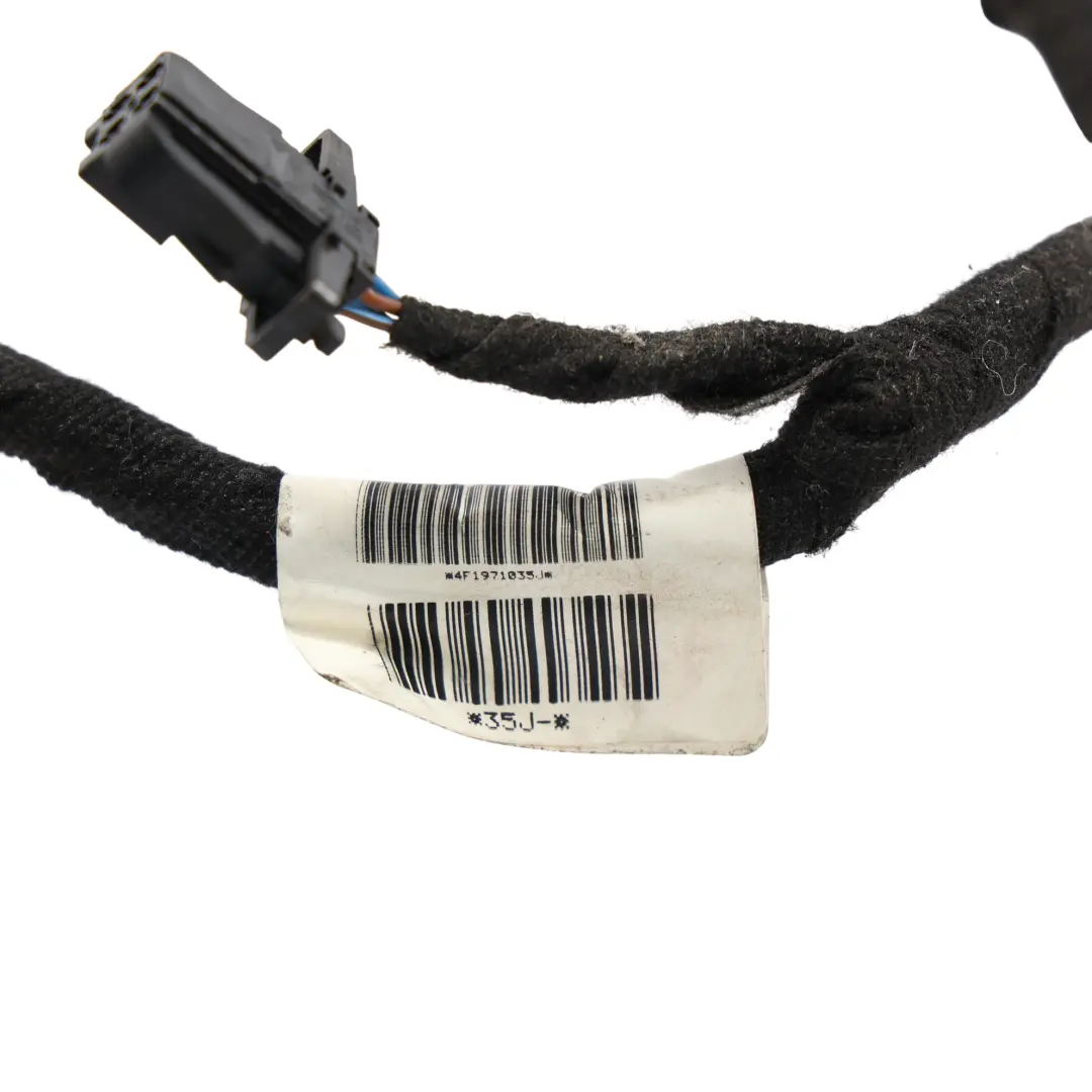 Faisceau Câblage Porte Avant Côté Conducteur pour Audi A6 C6 à propos du numéro de pièce 4F1971035J Audi A6 C6 Faisceau Câblage Porte Avant Côté Conducteur - SKU 4F1971035J - Numéro de pièce 4F1971035J