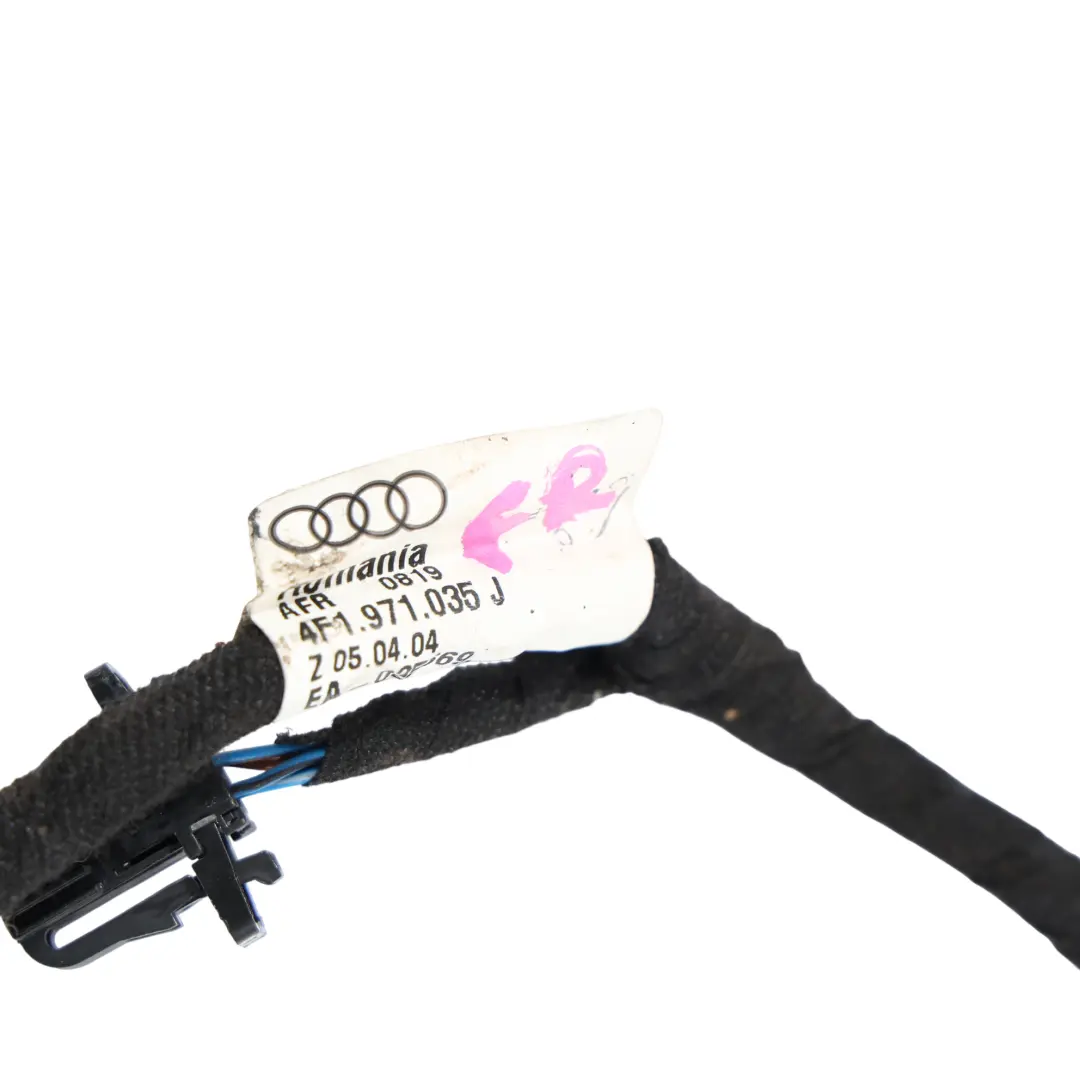 Front Door Wiring Harness Loom Cable Driver Side to Audi A6 C6 with Part number 4F1971035J Audi A6 C6 Front Door Wiring Harness Loom Cable Driver Side - SKU 4F1971035J - Part number 4F1971035J