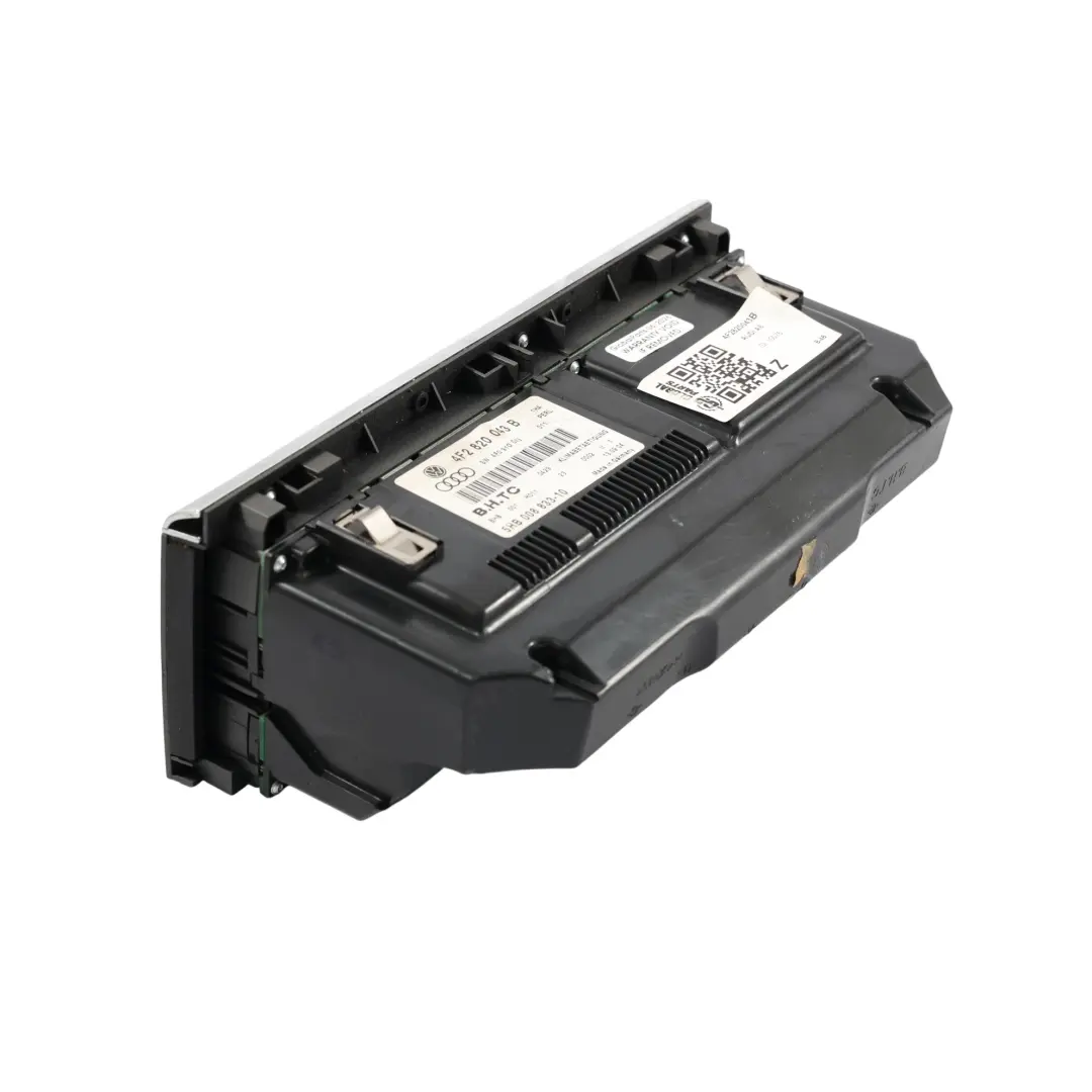 A/C Air Condition Heater Climate Control Switch Panel to Audi A6 C6 with Part number 4F2820043B Audi A6 C6 A/C Air Condition Heater Climate Control Switch Panel - SKU 4F2820043B - Part number 4F2820043B