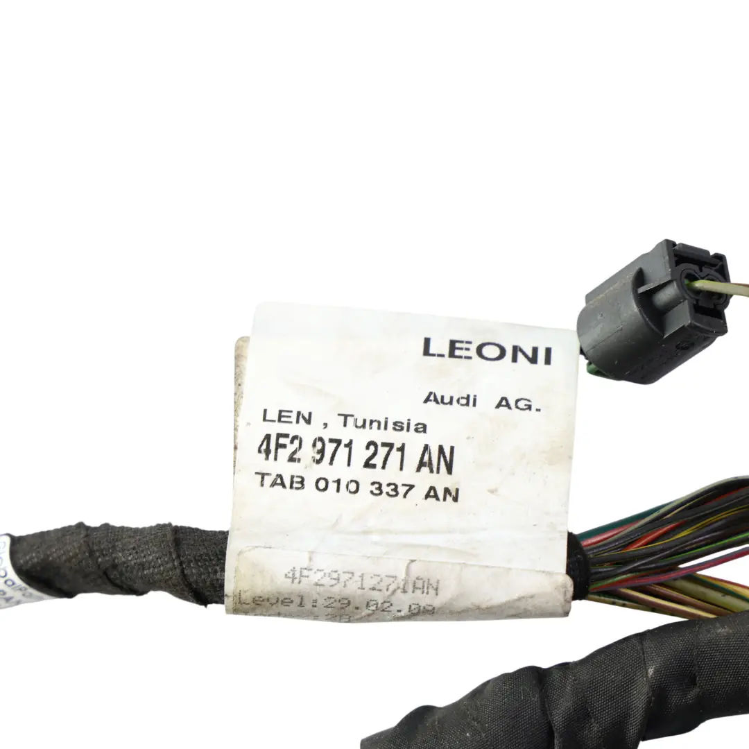Audi A6 C6 Windscreen Wiper Scuttle Wiring Loom Harness - SKU RHD-4F2971271AN - Part number 4F2971271AN