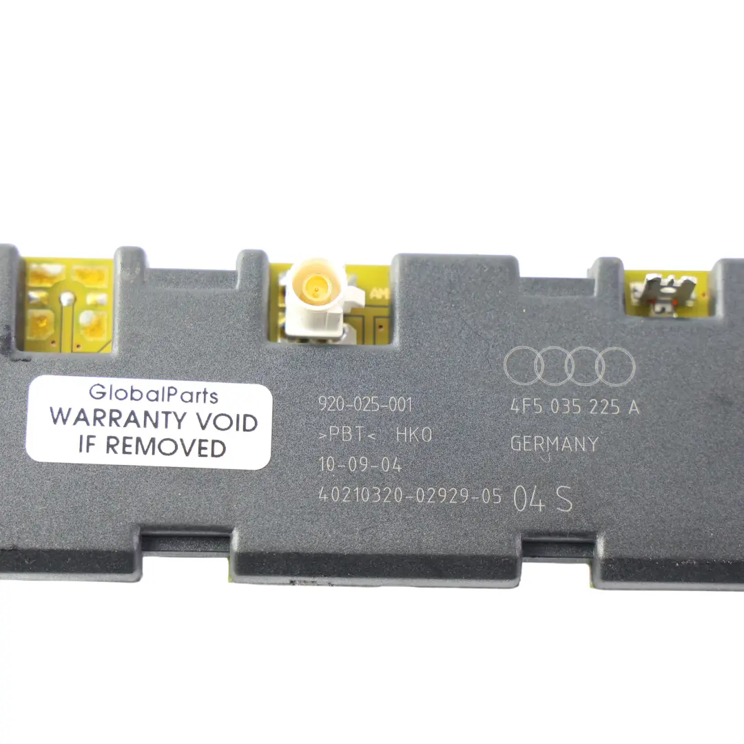 Audi A6 4F C6 Antenna Aerial Amplifier Booster Module Left N/S - SKU 4F5035225A - Part number 4F5035225A