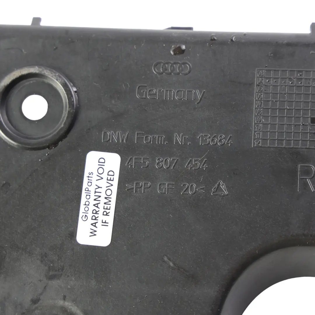 Audi A6 C6 Support Fixation Guide Pare-Chocs Arrière Droit - SKU 4F5807454 - Numéro de pièce 4F5807454