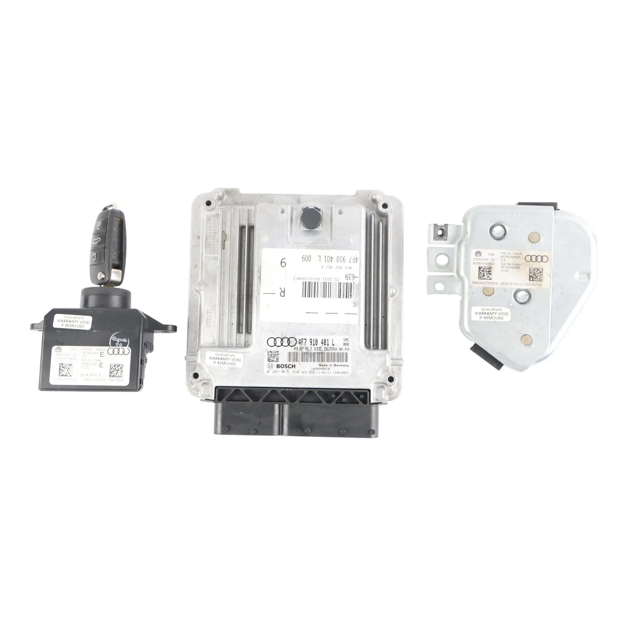 Audi A6 C6 2.7 TDI Quattro CANC 190HP Kit ECU Motor 4F7910401L Automático