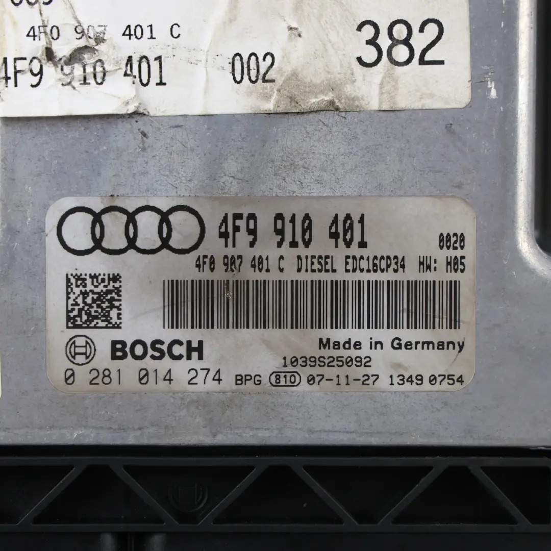 ASB 232HP Engine Control Unit ECU Kit Automatic to Audi A6 C6 3.0 TDI with Part number 4F9910401 Audi A6 C6 3.0 TDI ASB 232HP Engine Control Unit ECU Kit Automatic - SKU 4F9910401-1 - Part number 4F9910401