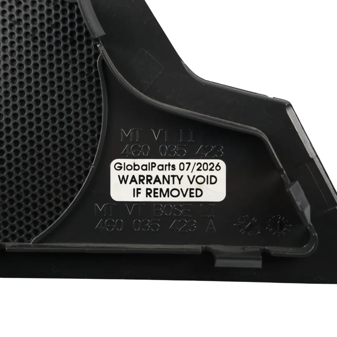Audi A6 C7 Lautsprecher Gitter Blende Bose Vorne Links - SKU 4G0035423 - Teilenummer 4G0035423