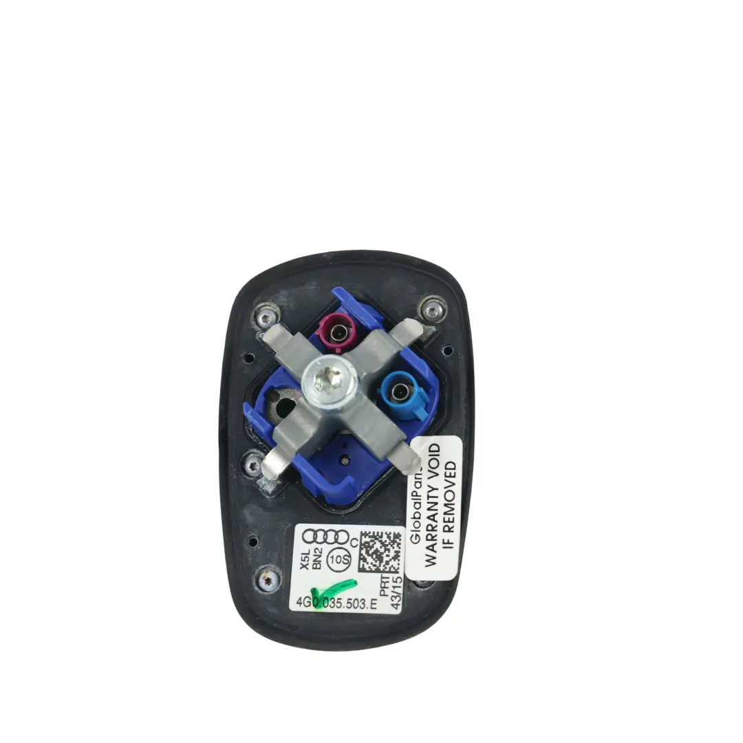 Antenna Amplifier Roof Fin Shark Aerial Utopia Blue - X5L to Audi Q3 8U with Part number 4G0035503E Audi Q3 8U Antenna Amplifier Roof Fin Shark Aerial Utopia Blue - X5L - SKU 4G0035503E-UBL - Part number 4G0035503E