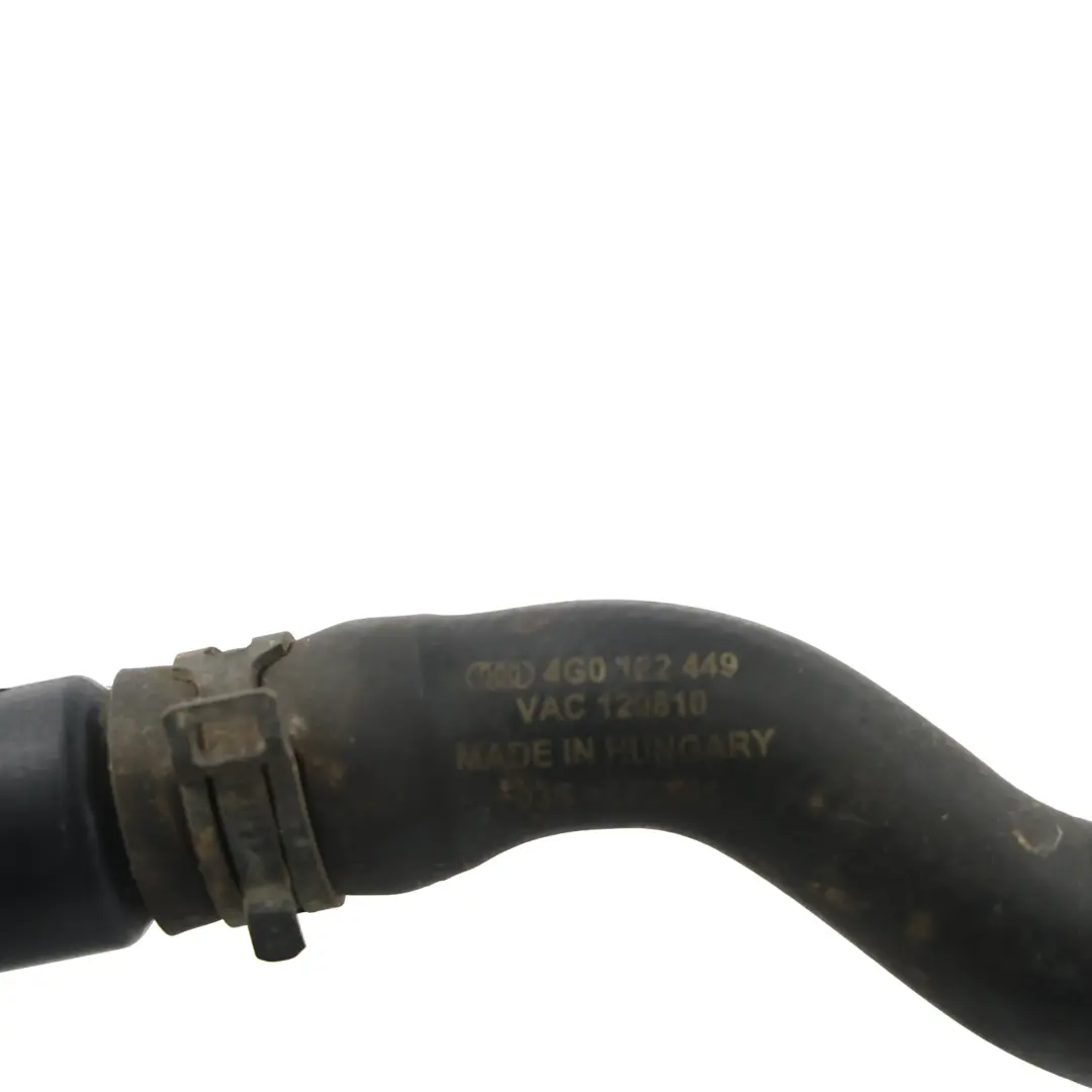 Manguera Tubo Refrigerante Agua Motor 3.0 TDI Diésel para Audi A7 4G con número de pieza 4G0122449 Audi A7 4G Manguera Tubo Refrigerante Agua Motor 3.0 TDI Diésel - SKU 4G0122449 - Número de pieza 4G0122449
