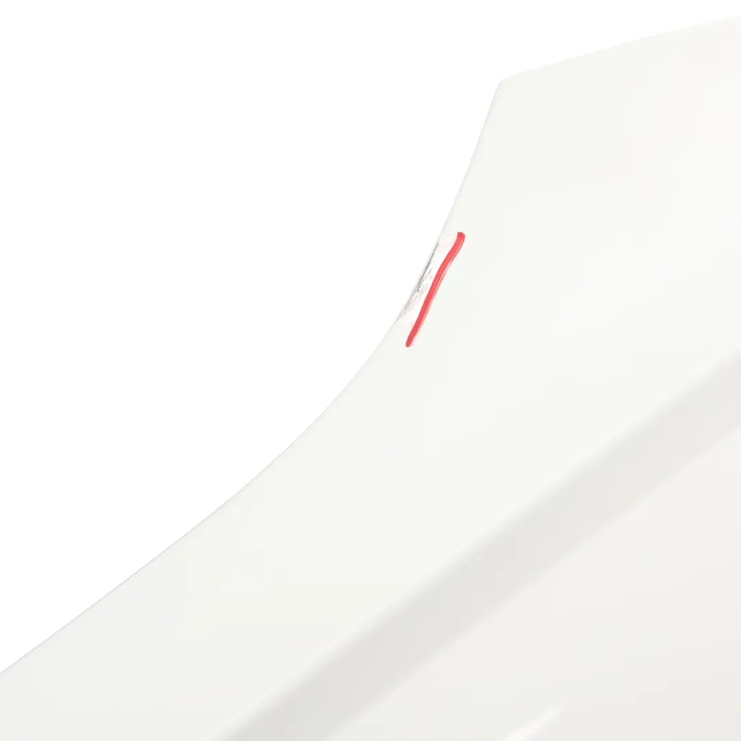 Audi A6 C7 Panel Lateral Delantero Izquierdo Guardabarros Blanco Ibis Y9C - SKU 4G0821101-IWH - Número de pieza 4G0821101