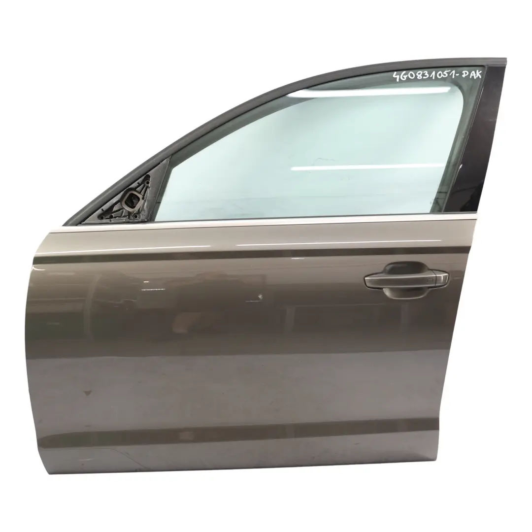 Door Front Left N/S Dakota Grey Metallic - Y1P to Audi A6 C7 with Part number 4G0831051 Audi A6 C7 Door Front Left N/S Dakota Grey Metallic - Y1P - SKU 4G0831051-DAK - Part number 4G0831051