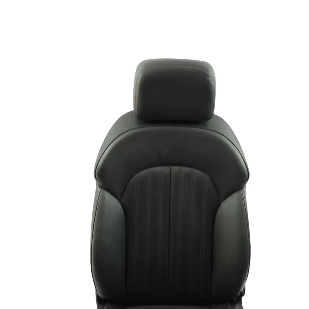 Audi A6 C7 Sedile Sportivo Anteriore Riscaldato Sinistro S-Line Pelle Nero - SKU 4G0881805BD-6 - Numero di parte 4G0881805BD