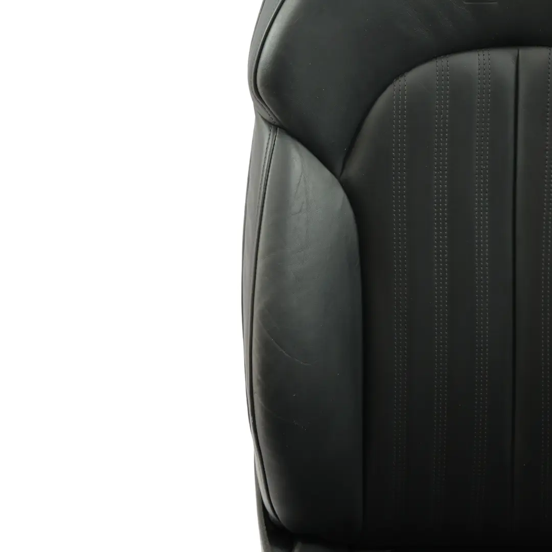 Asiento Deportivo Calefactable Delantero Izquierdo S-Line Cuero Negro para Audi A6 C7 con número de pieza 4G0881805BD Audi A6 C7 Asiento Deportivo Calefactable Delantero Izquierdo S-Line Cuero Negro - SKU 4G0881805BD-6 - Número de pieza 4G0881805BD