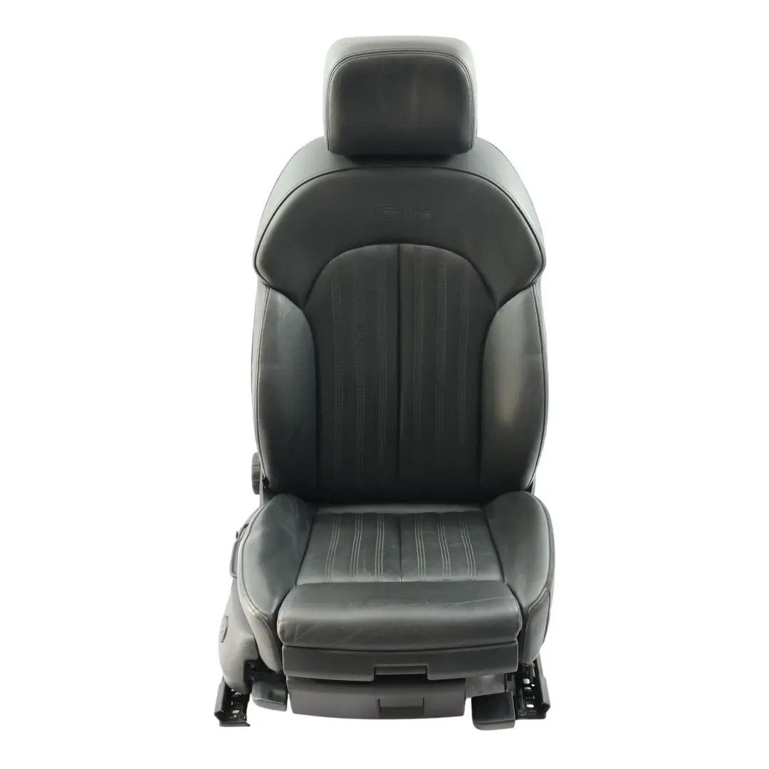 Sedile Sportivo Anteriore Riscaldato Sinistro S-Line Pelle Nero per Audi A6 C7 con numero di parte 4G0881806BD Audi A6 C7 Sedile Sportivo Anteriore Riscaldato Sinistro S-Line Pelle Nero - SKU 4G0881806BD-6 - Numero di parte 4G0881806BD