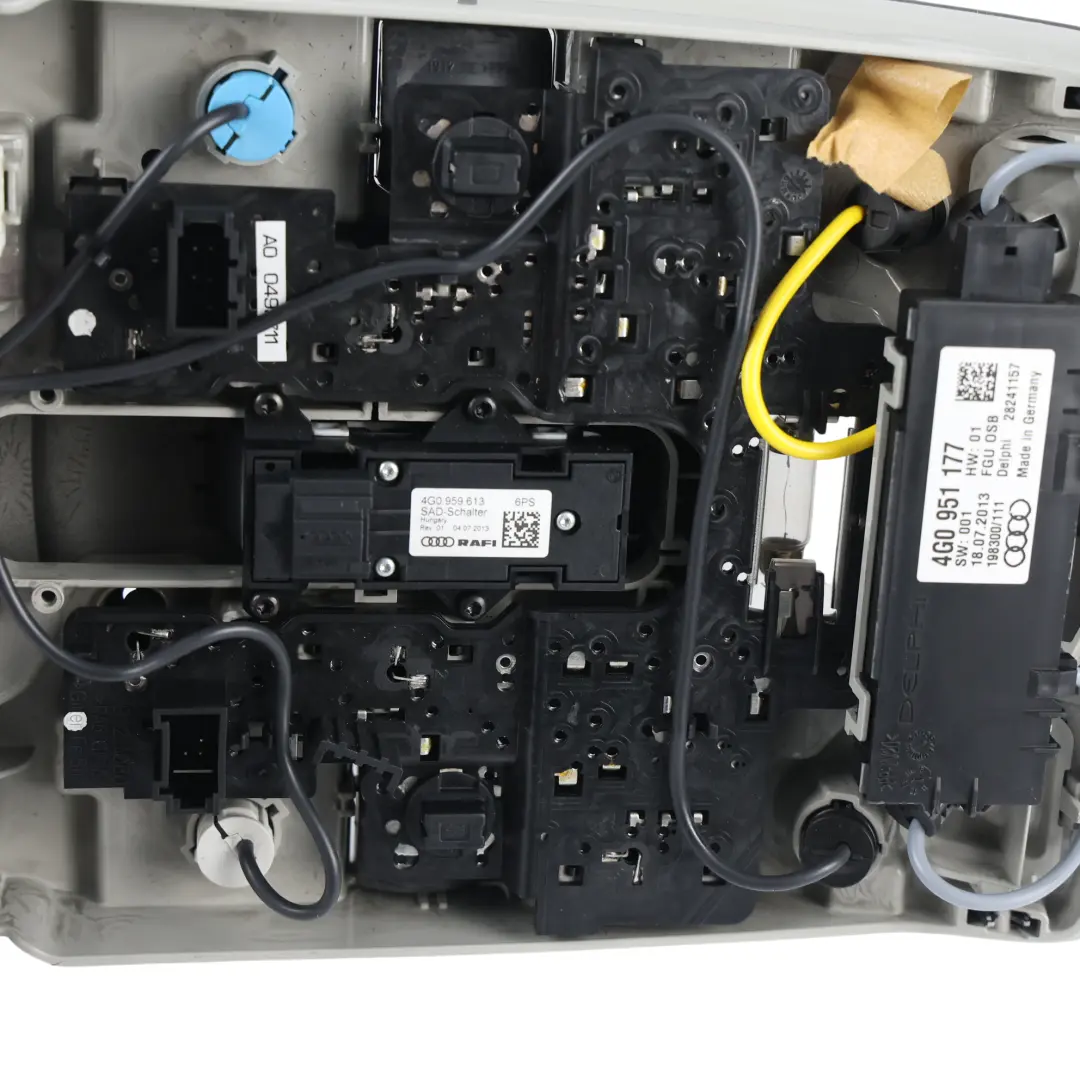 Audi A6 C7 A7 4G Innenraum Dach Lampe Licht Bedienfeld Vorne - SKU 4G0947135D - Teilenummer 4G0947135D