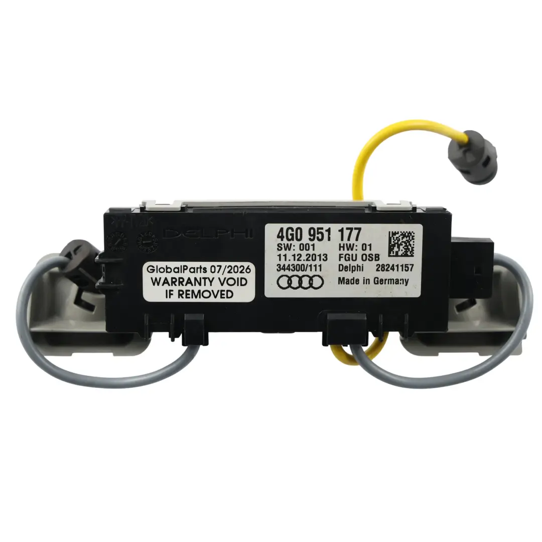 Audi A6 C7 A7 4G Czujnik Ruchu Alarmu Podsufitka - SKU 4G0951177 - Numer Części 4G0951177
