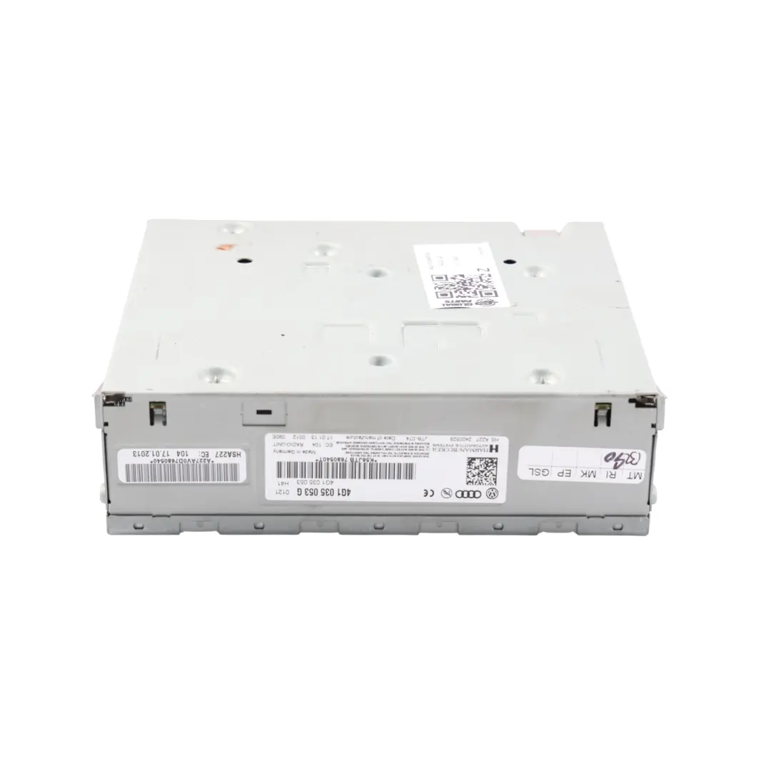 Audi Q7 4L Moduł Sterujący Radia Nawigacji MMI ECU - SKU 4G1035053G - Numer Części 4G1035053G