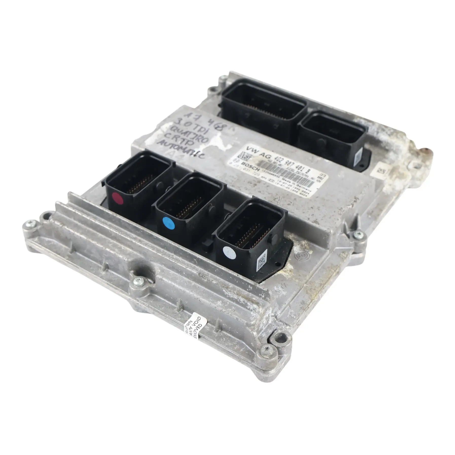 Audi A7 4G Engine Control ECU 3.0 TDI Quattro 321HP CVUA 4G2907401B Automatic