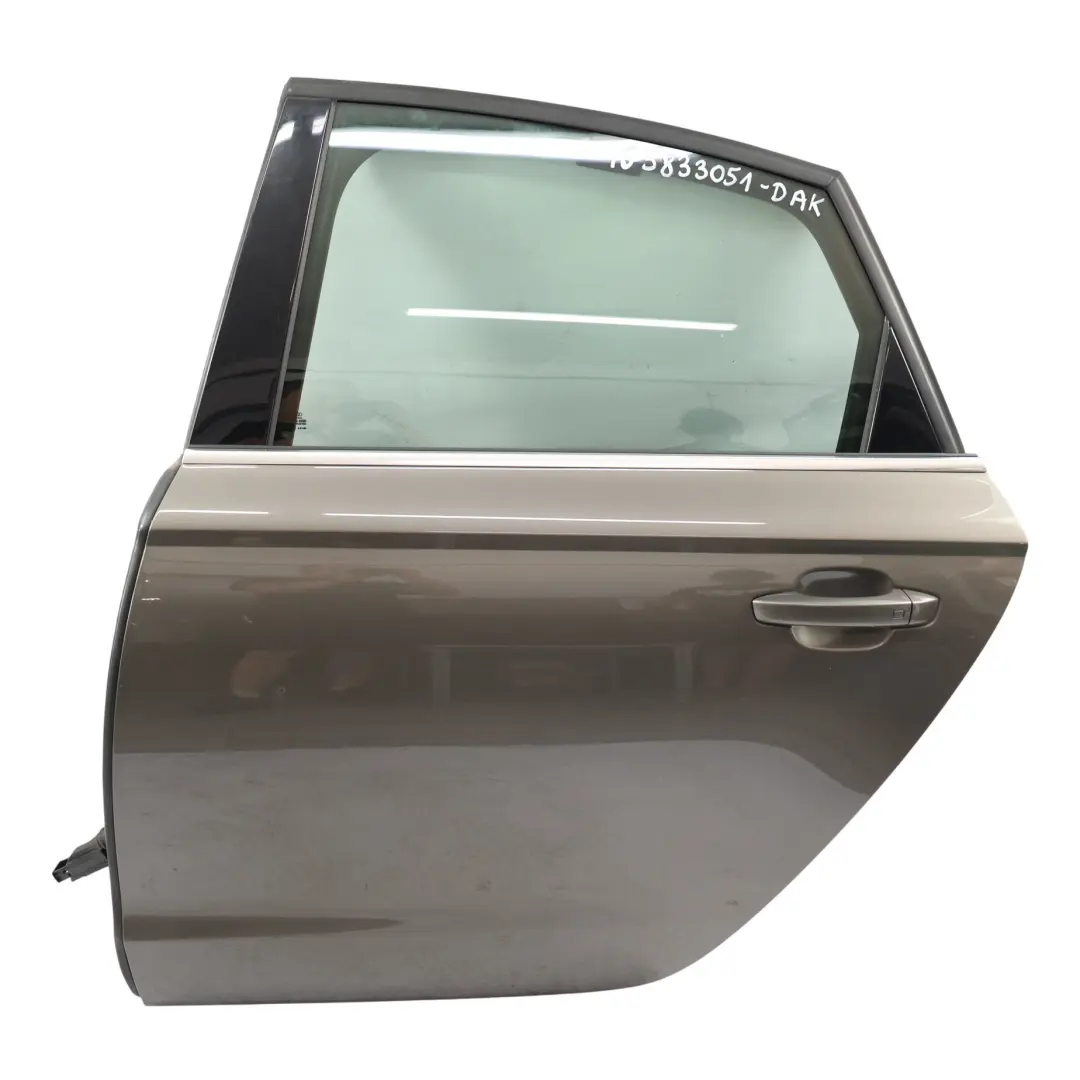 Audi A6 C7 4G Door Rear Left N/S Dakota Grey Metallic - Y1P - SKU 4G5833051-DAK - Part number 4G5833051