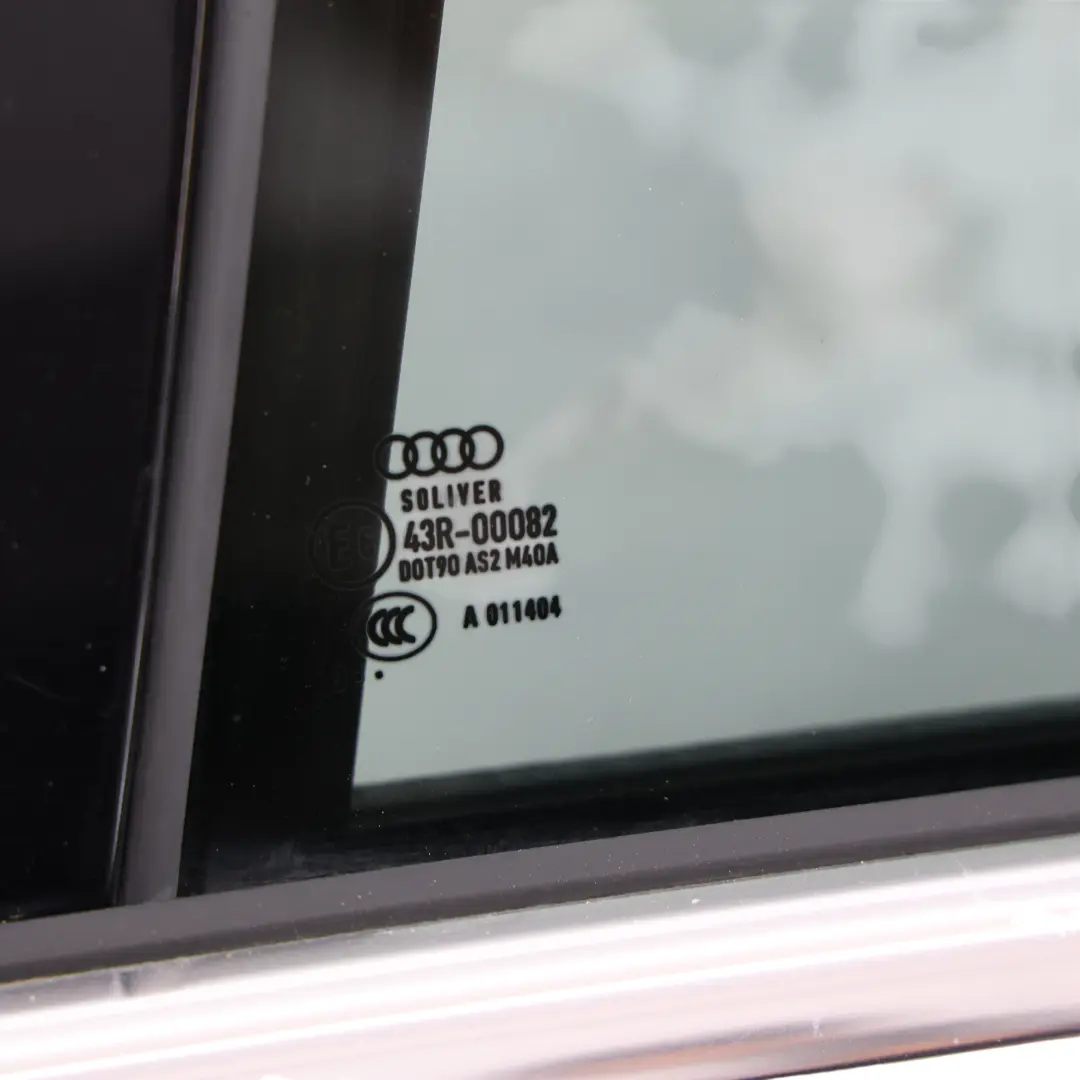 Audi A6 C7 4G Door Rear Left N/S Dakota Grey Metallic - Y1P - SKU 4G5833051-DAK - Part number 4G5833051