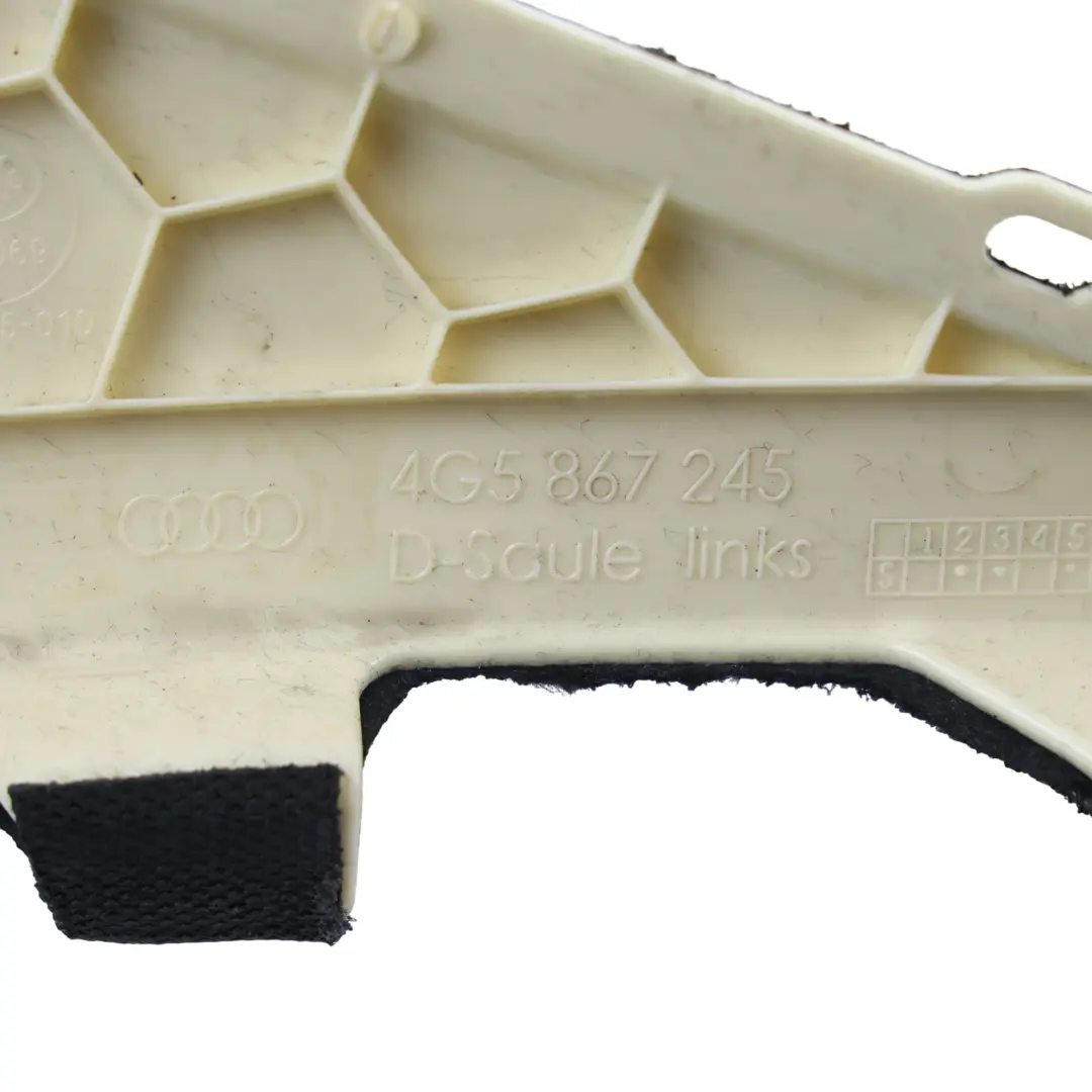 Garniture Montant D Panneau Gauche Noir pour Audi A6 S6 C7 4G à propos du numéro de pièce 4G5867245 Audi A6 S6 C7 4G Garniture Montant D Panneau Gauche Noir - SKU 4G5867245-1 - Numéro de pièce 4G5867245
