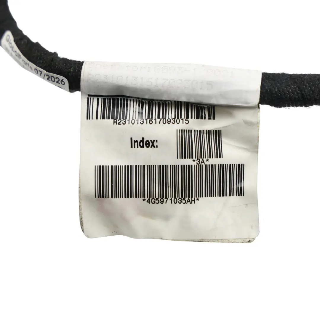 Cablaggio Elettrico Porta Anteriore Lato Guida per Audi A6 C7 con numero di parte 4G5971035AH Audi A6 C7 Cablaggio Elettrico Porta Anteriore Lato Guida - SKU 4G5971035AH - Numero di parte 4G5971035AH