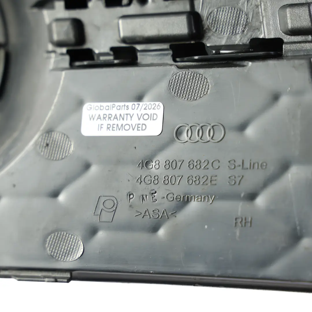 Audi A7 4G Griglia Paraurti Ant. Pannello Destra S Line - SKU 4G8807682C - Numero di parte 4G8807682C