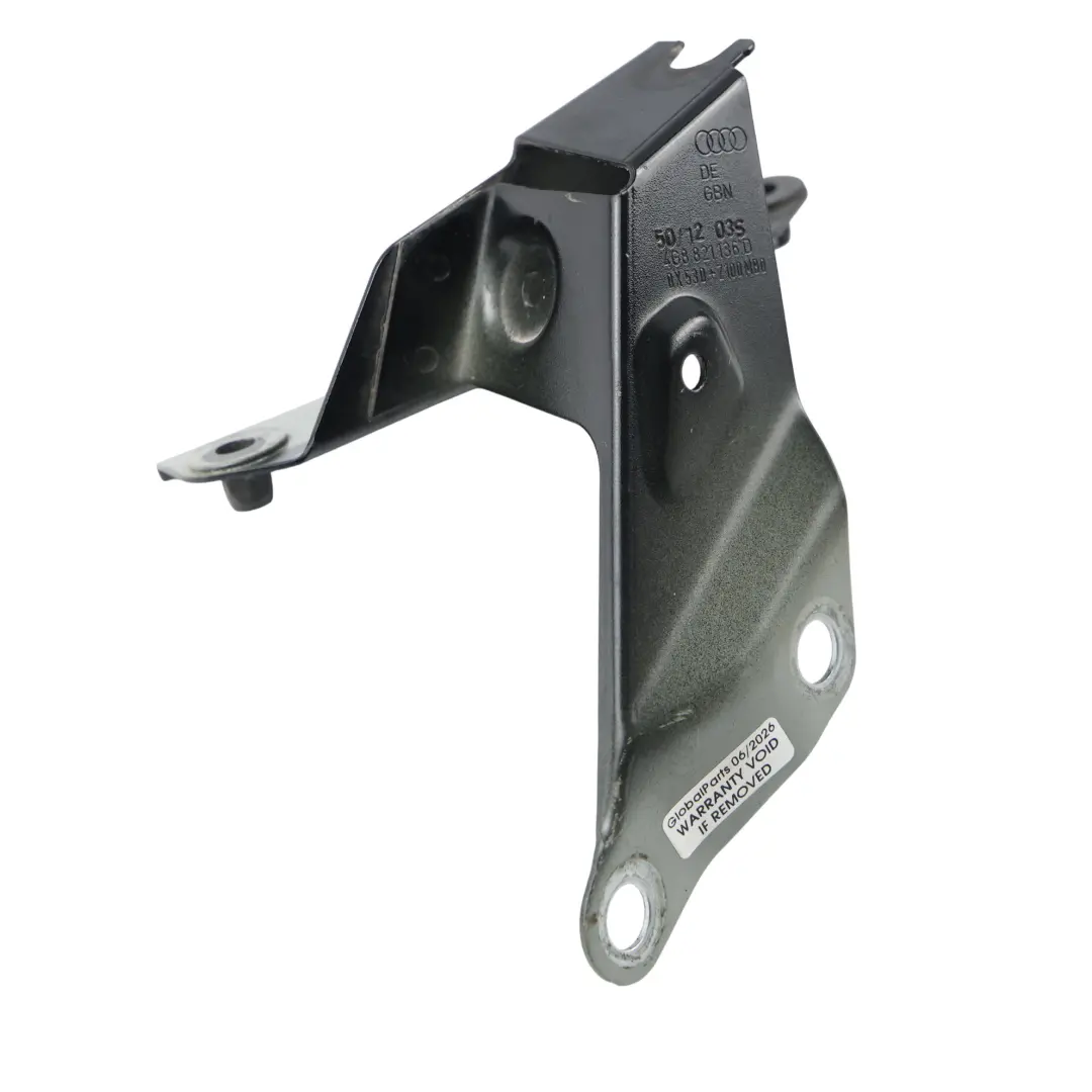 4G8 Front Wing Bracket Holder Support Mount Right O/S Phantom Black Z9Y to Audi A7 with Part number 4G8821136D Audi A7 4G8 Front Wing Bracket Holder Support Mount Right O/S Phantom Black Z9Y - SKU 4G8821136D-PHB - Part number 4G8821136D