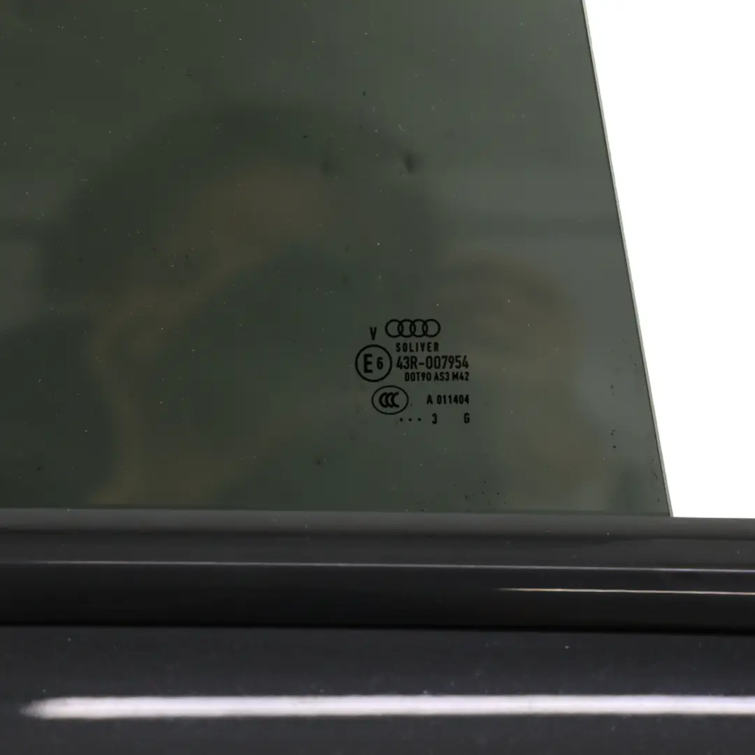 Audi A7 S7 4G Rear Door Right O/S Door Shell Phantom Black - Z9Y - SKU 4G8833052A-PHB - Part number 4G8833052A