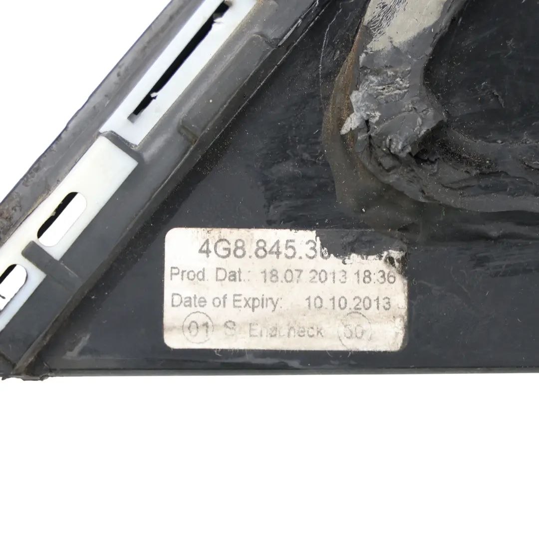 Audi A7 4G8 Vitre Latérale Arrière Droite Teintée - SKU 4G8845300AA - Numéro de pièce 4G8845300AA