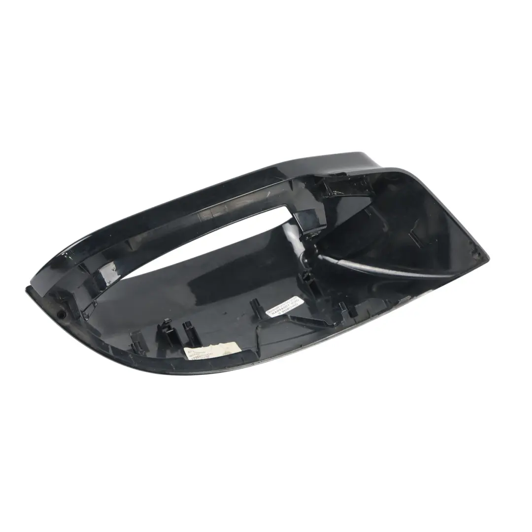 Wing Mirror Housing Cover Trim Left N/S Mythical Black Metallic - Y9T to Audi A7 4G with Part number 4G8857527 Audi A7 4G Wing Mirror Housing Cover Trim Left N/S Mythical Black Metallic - Y9T - SKU 4G8857527-MYB - Part number 4G8857527