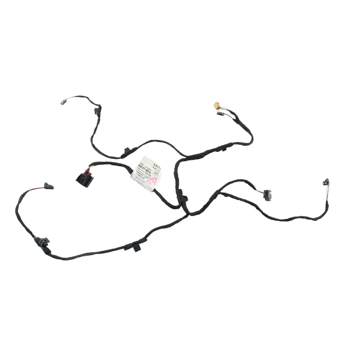 Audi A7 4G8 Cablaggio Connettore Porta Posteriore Sinistro Destro - SKU 4G8971693A - Numero di parte 4G8971693A
