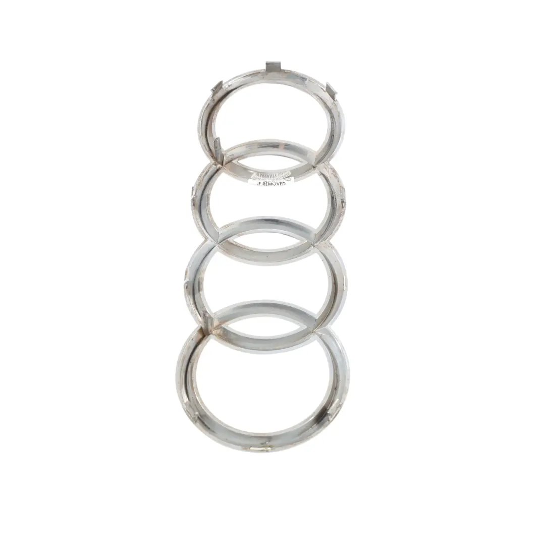 4G8 RSQ3 8U Front Radiator Grille Badge Rings Emblem Chrome to Audi A7 with Part number 4H0853605B Audi A7 4G8 RSQ3 8U Front Radiator Grille Badge Rings Emblem Chrome - SKU 4H0853605B - Part number 4H0853605B