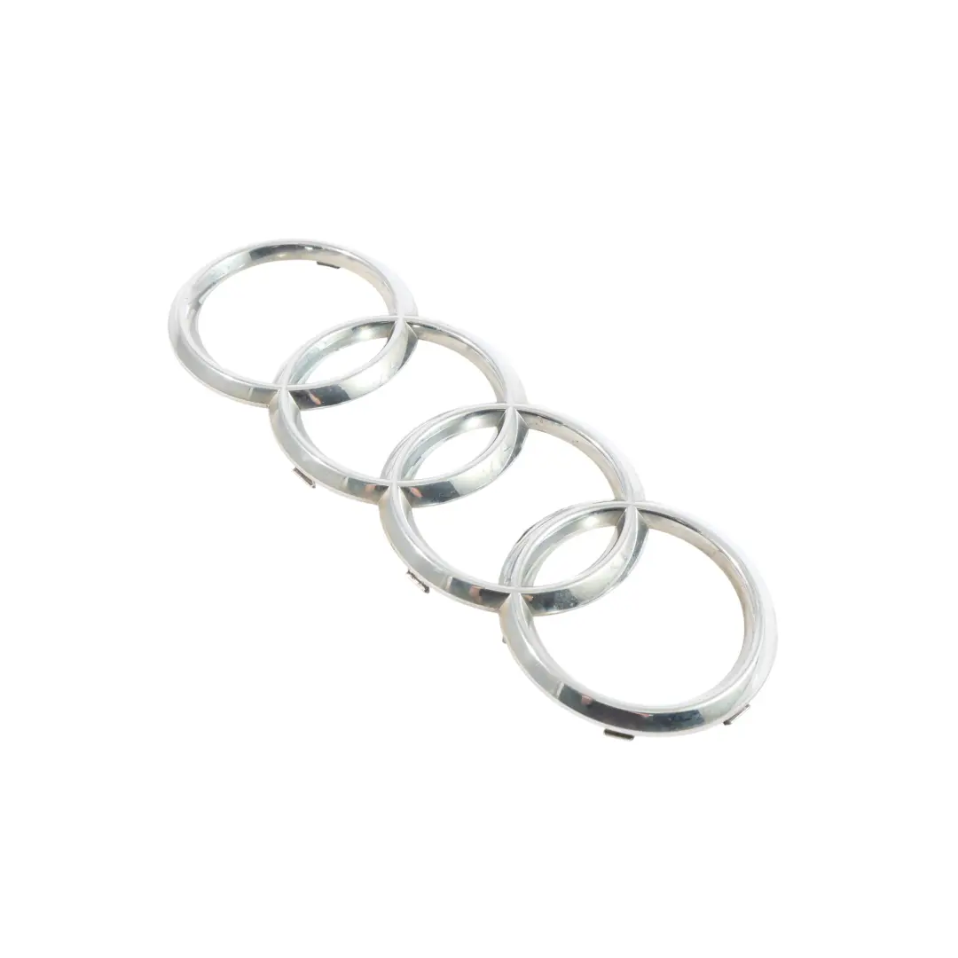 Audi A7 4G8 RSQ3 8U Front Radiator Grille Badge Rings Emblem Chrome - SKU 4H0853605B - Part number 4H0853605B