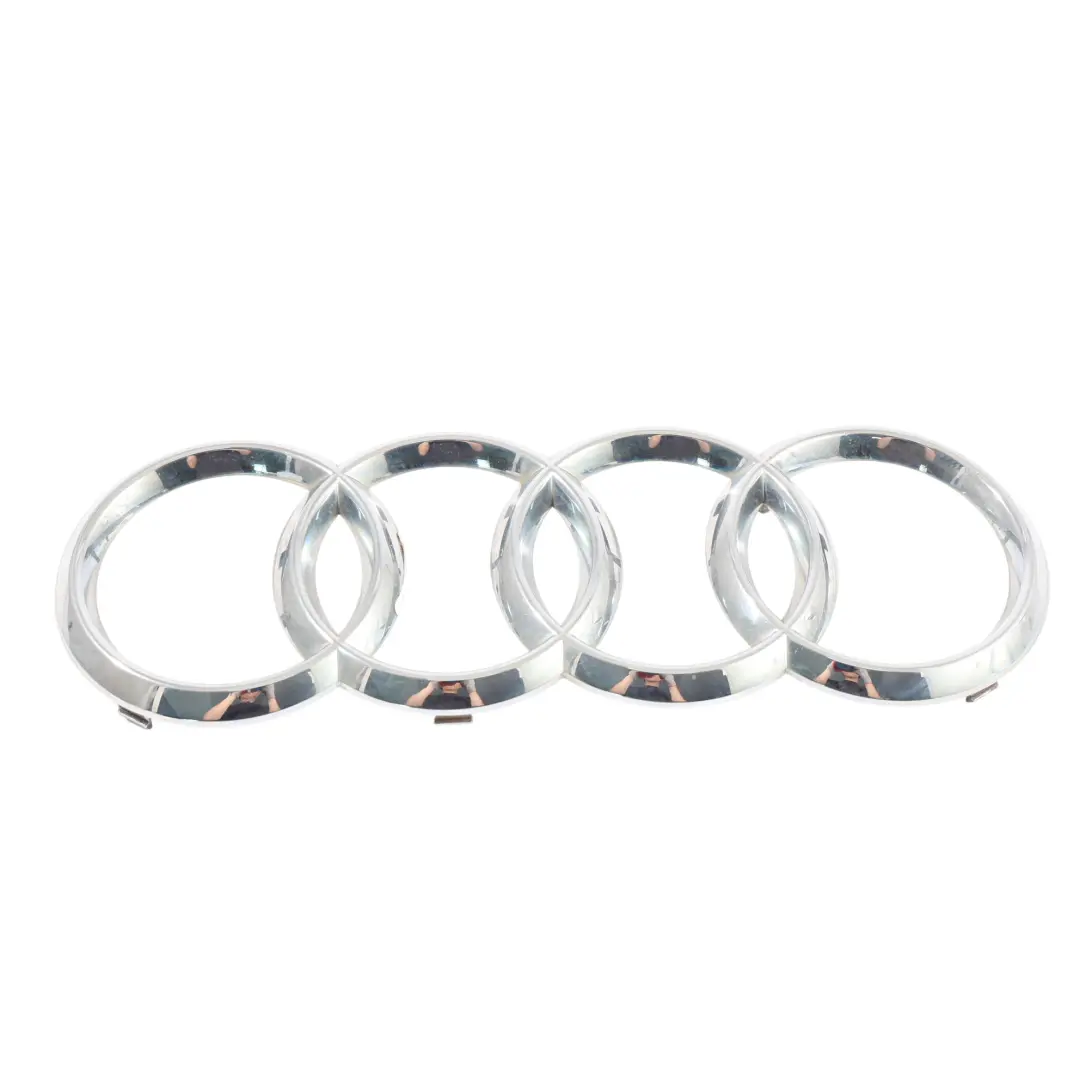 Audi A7 4G8 RSQ3 8U Front Radiator Grille Badge Rings Emblem Chrome - SKU 4H0853605B - Part number 4H0853605B