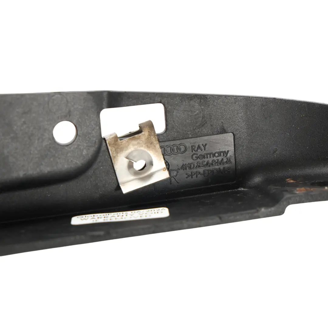 Radlauf Spoiler Verkleidung Hinten Rechts für Audi A8 D4 mit Teilenummer 4H0854816B Audi A8 D4 Radlauf Spoiler Verkleidung Hinten Rechts - SKU 4H0854816B - Teilenummer 4H0854816B