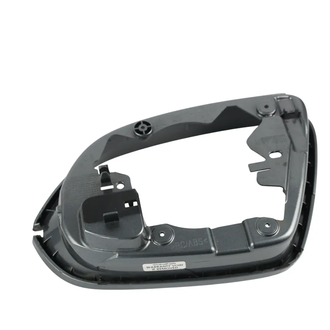 Audi A8 D4 Cadre Extérieur Rétroviseur Porte Aile Droit Gris Mousson X7R - SKU 4H0857240-MOG - Numéro de pièce 4H0857240