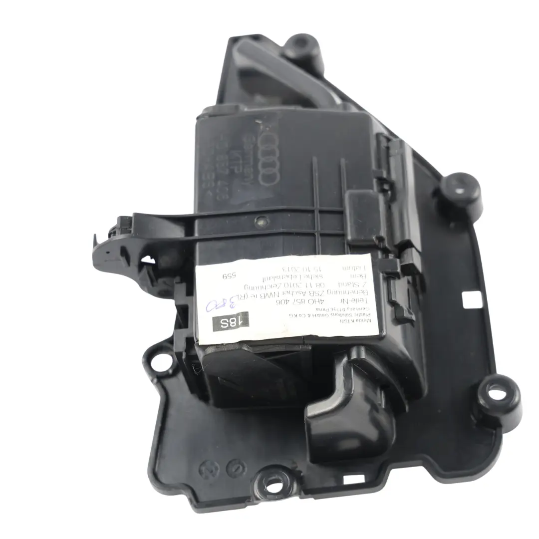 Audi A8 D4 Popielniczka Boczka Drzwi Tylna Prawa Aluminium - SKU 4H0857406 - Numer Części 4H0857406